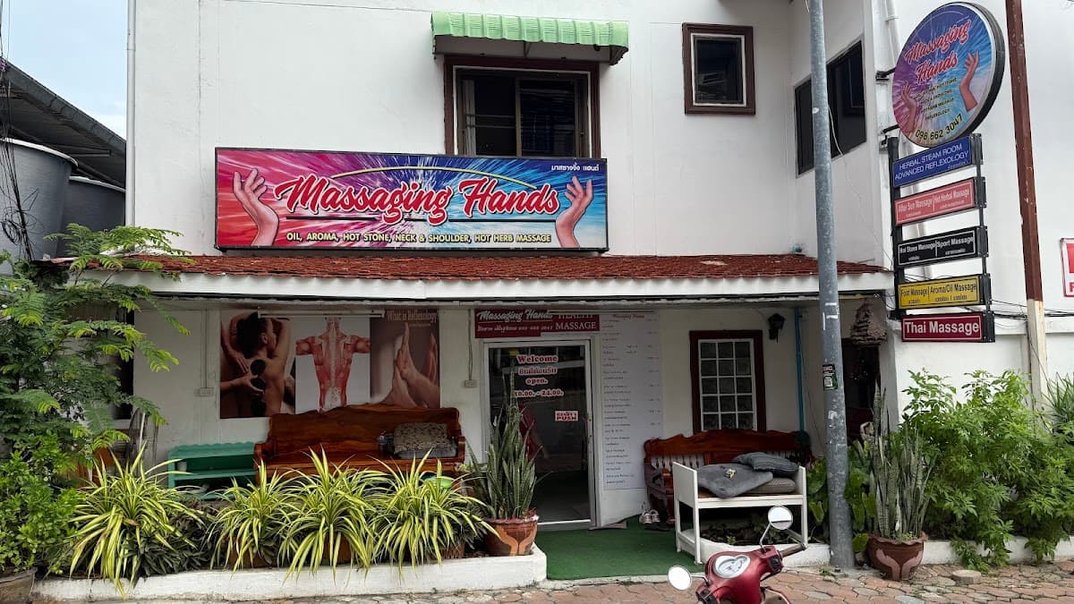 Massaging Hands
